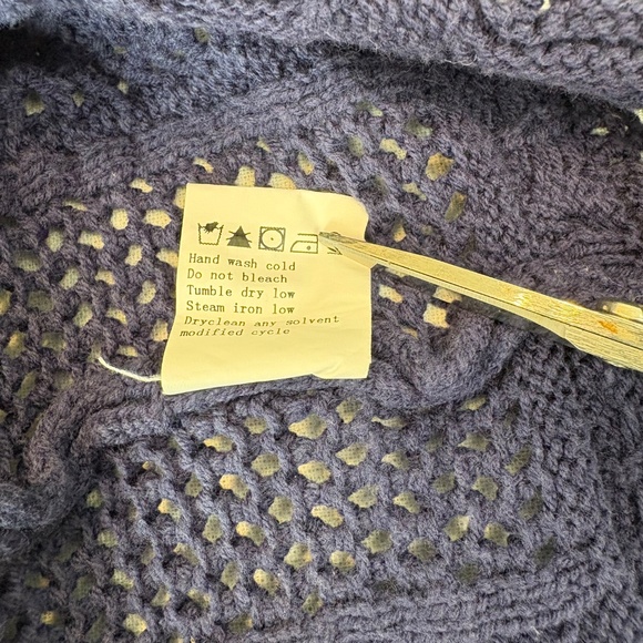 Kirundi Cotton Crochet Sweater Vest Tank Top Medium - Picture 8 of 12